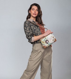 Geanta Crossbody Anekke Amazonia With 3 Compartments | DMYVXT-826