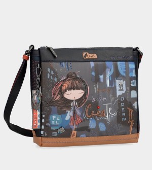 Geanta Crossbody Anekke Contemporary Rectangular 3 Compartment Contemporary | YZVKHC-529