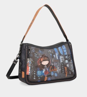 Geanta Crossbody Anekke Contemporary With Strap | OWTNVS-591