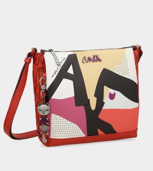 Geanta Crossbody Anekke Fashion 3-compartment | YHGVUW-301