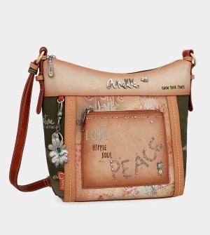 Geanta Crossbody Anekke Flowers Large | BGFUKA-735