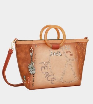 Geanta Crossbody Anekke Flowers Rounds | NAUVCO-306