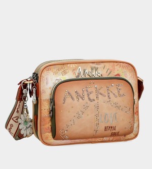 Geanta Crossbody Anekke Flowers | KZJROI-394