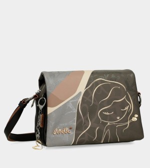 Geanta Crossbody Anekke Heartbeat With Flap | WMRYCQ-268