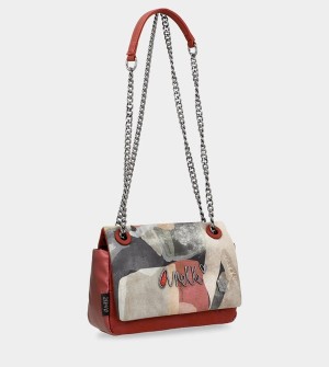 Geanta Crossbody Anekke Imaginary With Flap | OYIBUA-574