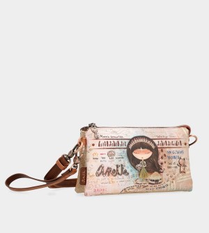 Geanta Crossbody Anekke Menire Small With 3 Compartments | VMKLOS-604