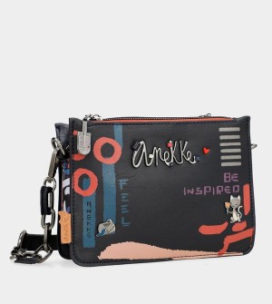 Geanta Crossbody Anekke Nagare 3 Compartments Small | XKOSPN-350