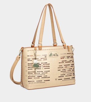 Geanta Crossbody Anekke Nature Pachamama Large Golden | CRBWJA-173