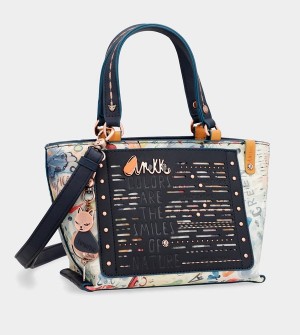 Geanta Crossbody Anekke Nature Pachamama Navy Blue | HJACSM-901