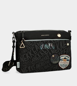 Geanta Crossbody Anekke Nature Woods Rectangular | OXMTIB-297