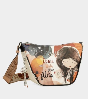 Geanta Crossbody Anekke Oval Alma | JQELBN-602