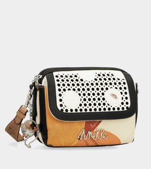 Geanta Crossbody Anekke Oval Flap Alma | AGPEFV-510