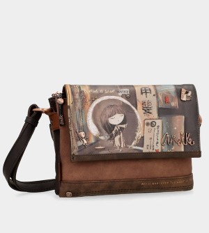 Geanta Crossbody Anekke Shōen 3 Compartment Flap | JKVNEQ-301