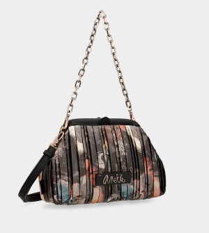 Geanta Crossbody Anekke Shōen Palette Pleated Bowler | GLACIU-538
