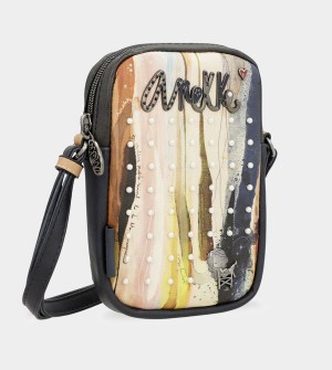 Geanta Crossbody Anekke Studio Navy Blue Mini | XHTBEZ-896