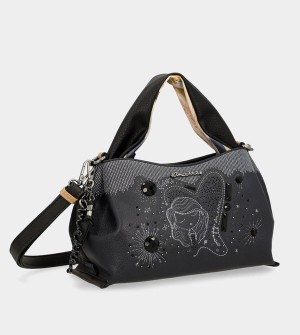 Geanta Crossbody Anekke Studio Navy Blue 2-handle | UXNKGD-498