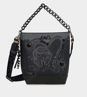 Geanta Crossbody Anekke Studio Navy Blue Medium | BLPDMR-192