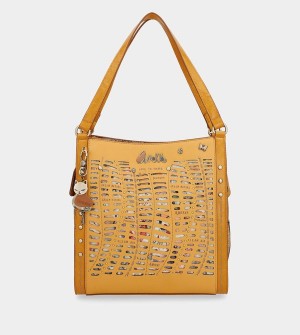 Geanta Tote Anekke Nature Pachamama Ochre | RJLWGV-532