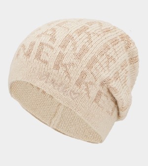 Palarie Anekke Beige Contemporary Knit | JIYWAG-923