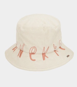 Palarie Anekke Contemporary Beige Bucket | FHDSPO-657