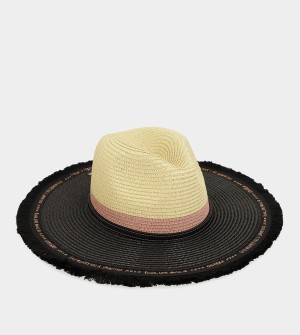 Palarie Anekke Contrast Raffia | TPVRAJ-908