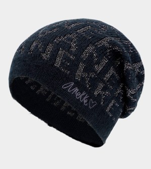 Palarie Anekke Navy Blue Contemporary Knit | SCQMPV-497