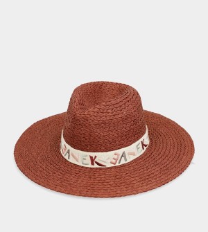 Palarie Anekke Terracotta Raffia | TCADEI-281