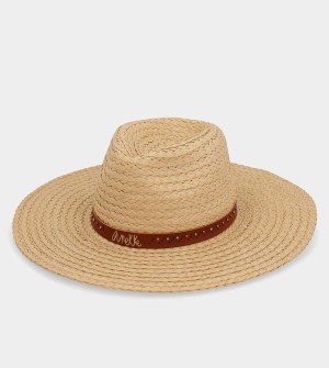 Palarie Anekke Toasted Raffia | BCINYT-179