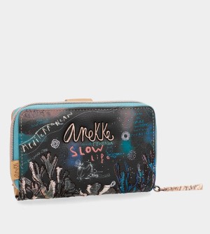 Portofel Anekke Coral Black Coin | CJPKTF-187