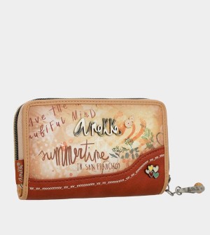 Portofel Anekke Flowers Medium Rfid | VTMRIE-695