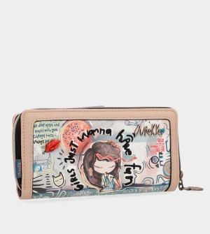 Portofel Anekke Fun & Music Large Printed | DJEIRV-519