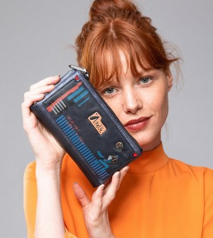 Portofel Anekke Nagare Large Flexible Rfid | NQDRZK-528