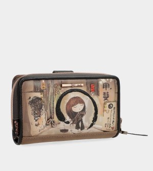 Portofel Anekke Shōen Medium Black Rfid | SAREIC-612
