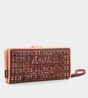 Portofel Anekke Tribe Large Brown Rfid | MEGDKZ-108