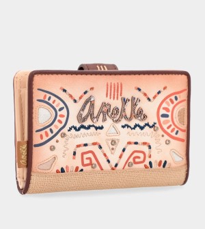 Portofel Anekke Tribe Medium Ethnic Print Rfid | VTPIOS-837