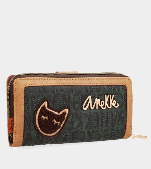 Portofel Anekke Urban Green Large | TMZNKE-573