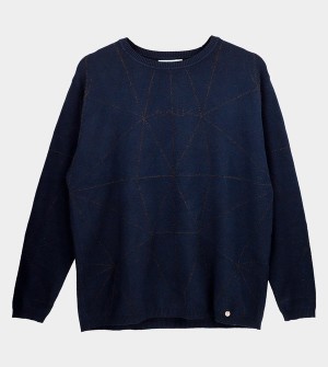 Pulovere Anekke Navy Blue Shōen | NFXKHI-379