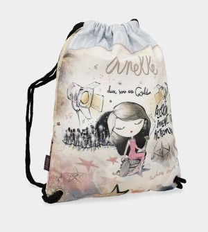 Rucsacuri Anekke Hollywood Fabric Drawstring | QKZHRJ-395