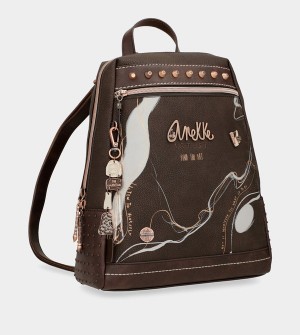 Rucsacuri Anekke Nature Shodō Large Brown | OICUKA-938