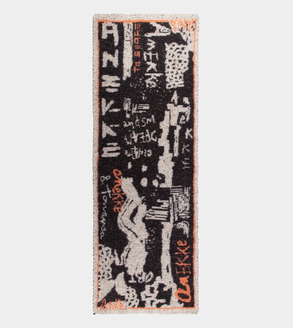 Esarfa Anekke Black And White Contemporary. | EYSOWJ-308
