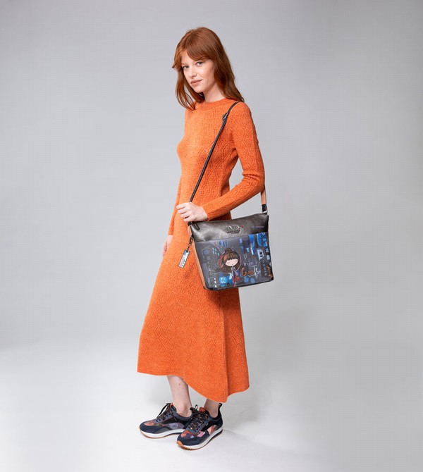 Geanta Crossbody Anekke Contemporary Large Printed Messenger | VZJKIA-537