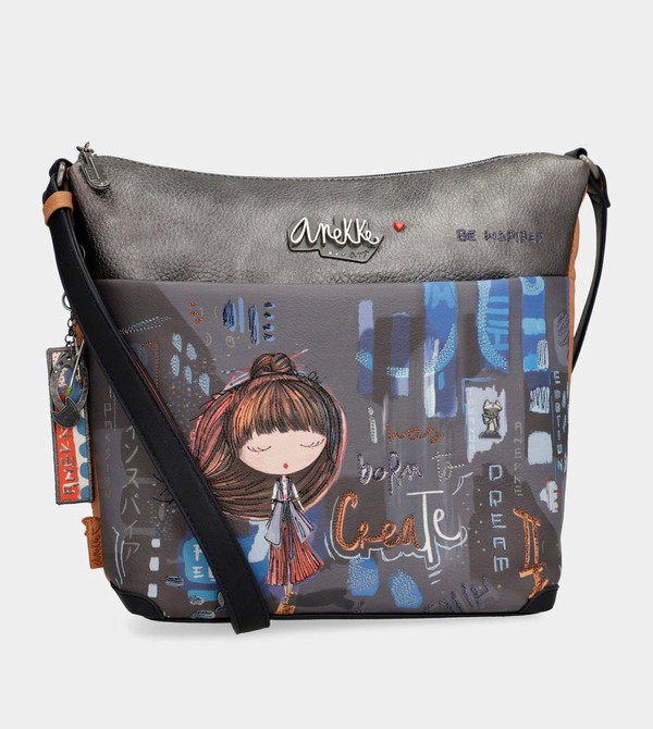 Geanta Crossbody Anekke Contemporary Large Printed Messenger | VZJKIA-537