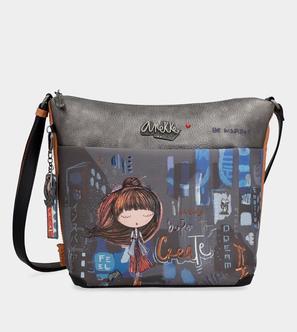Geanta Crossbody Anekke Contemporary Large Printed Messenger | VZJKIA-537