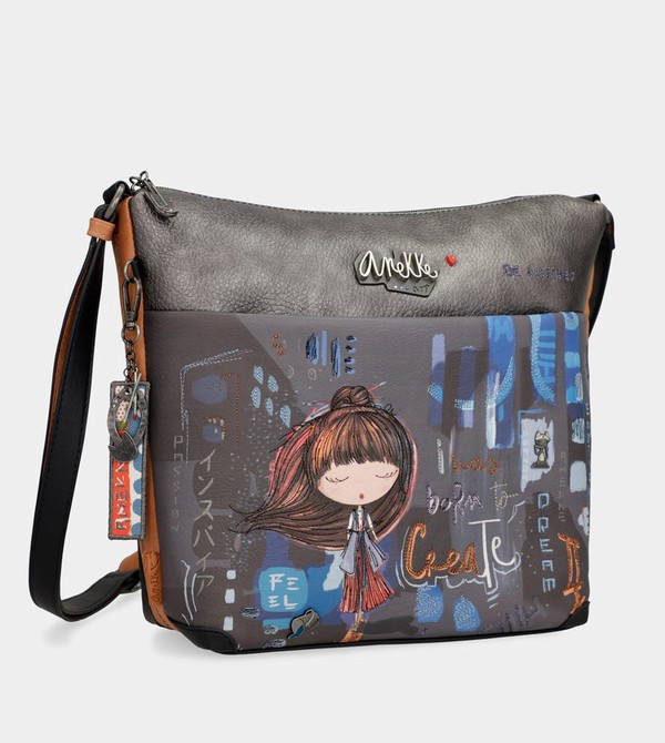 Geanta Crossbody Anekke Contemporary Large Printed Messenger | VZJKIA-537