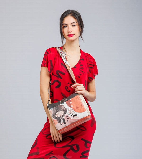 Geanta Crossbody Anekke Crossbody With 3 Compartments Alma | BXNRIH-614