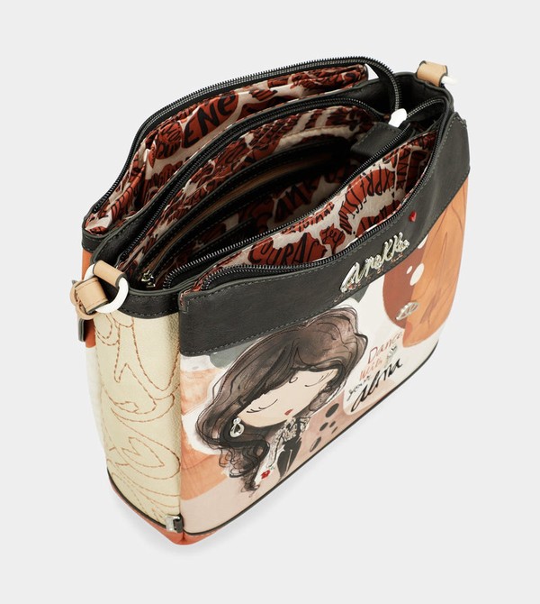 Geanta Crossbody Anekke Crossbody With 3 Compartments Alma | BXNRIH-614
