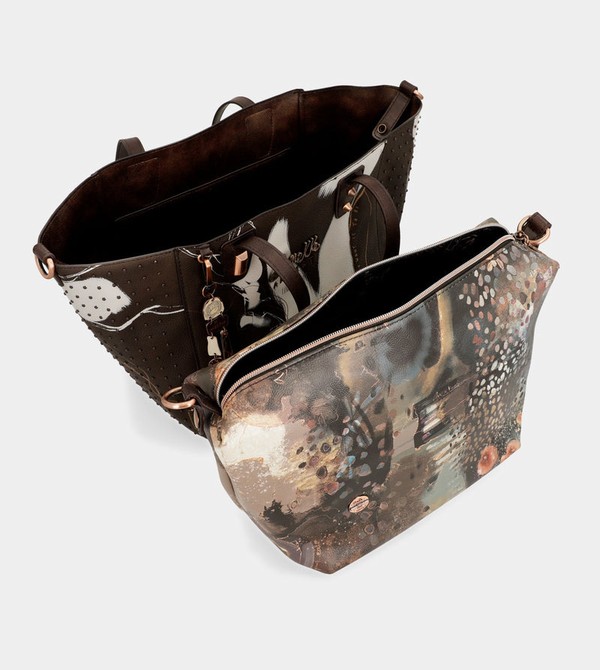 Geanta Crossbody Anekke Large Brown Shopper Nature Shodō | LSHVIK-371