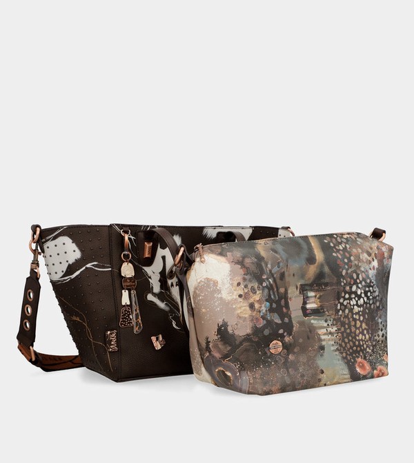 Geanta Crossbody Anekke Large Brown Shopper Nature Shodō | LSHVIK-371