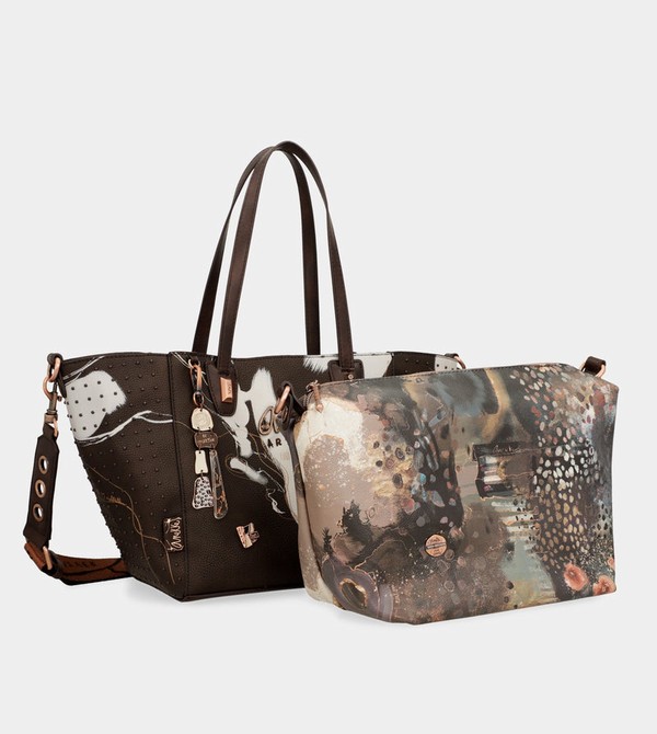 Geanta Crossbody Anekke Large Brown Shopper Nature Shodō | LSHVIK-371