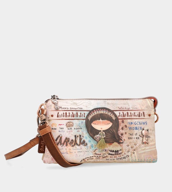 Geanta Crossbody Anekke Menire Small With 3 Compartments | VMKLOS-604